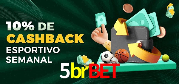 10% de bônus de cashback na 5brbet